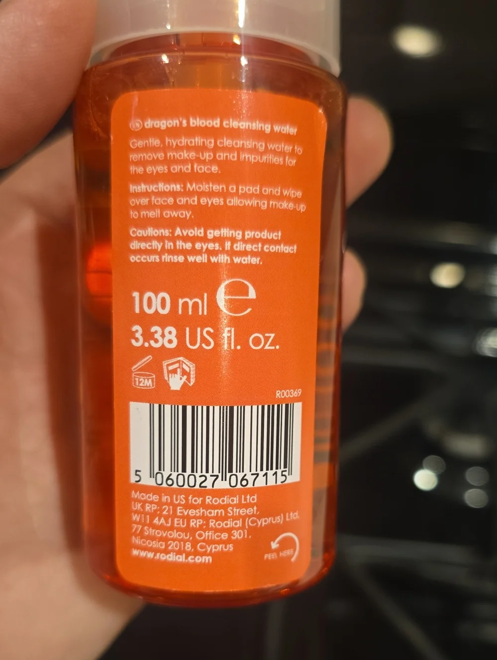 Rodial Dragons Blood Cleansing Water 100 Ml
